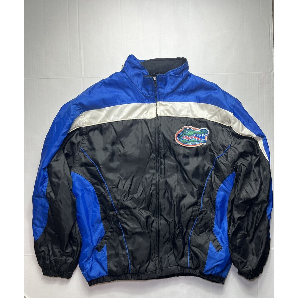 90s Authentic Global Identity GIII Florida Gators Embroidered Jacket W/‎ Hood